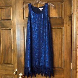 Lilly Pulitzer EUC. DRESS NAVY M